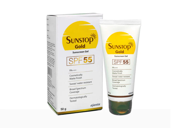 Sunstop Gold Sunscreen Gel SPf 55 PA+++UVA