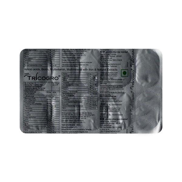 New Tricogro Tablet – Pack of 10 Tablets