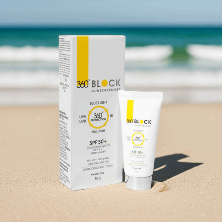 Ubik 360 Block Sunscreen Gel Spf 50+ 50 Gm