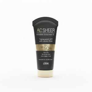 UBIK AC SHEER Invisible Sunscreen Gel SPF 50+ PA+++