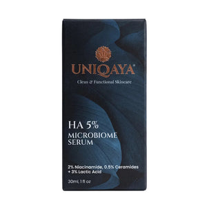 Uniqaya HA 5% Microbiome Hydrating Face Serum 30ml