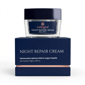 Uniqaya Night Repair Cream Matrixyl 3000 Peptide 50g