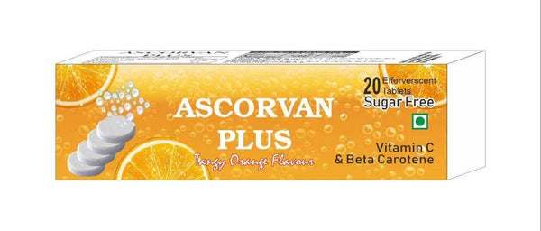 Ascorvan Plus Effervescent Tablets – 20 Tablets